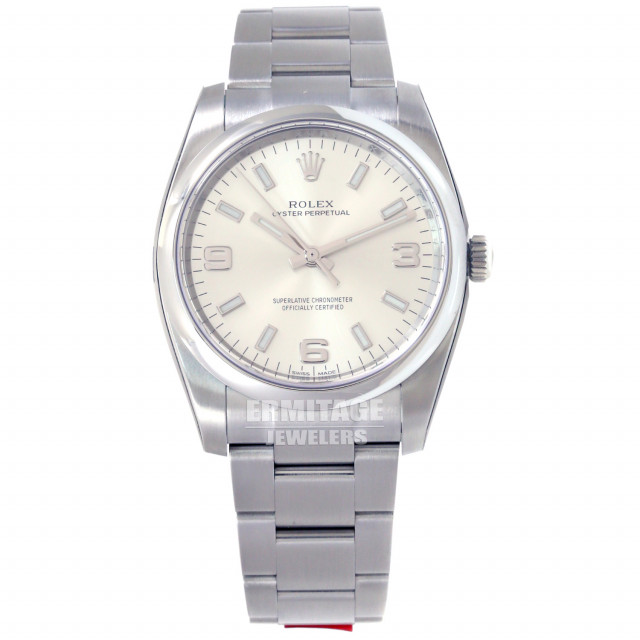34 mm Rolex Oyster Perpetual 114200 Steel on Oyster Pre-Owned